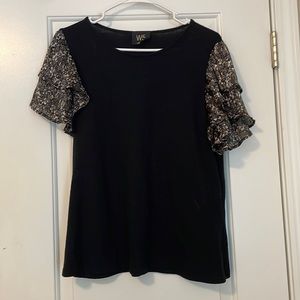 Flutter Sleeve Top